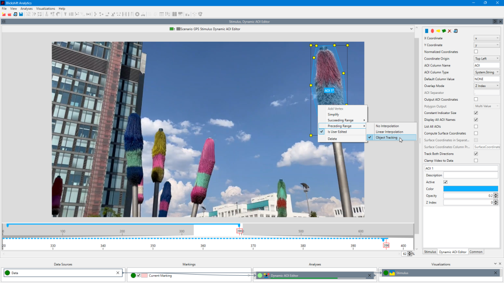 The dynamic AOI editor is now faster and delivers even better recognition quality of visual objects